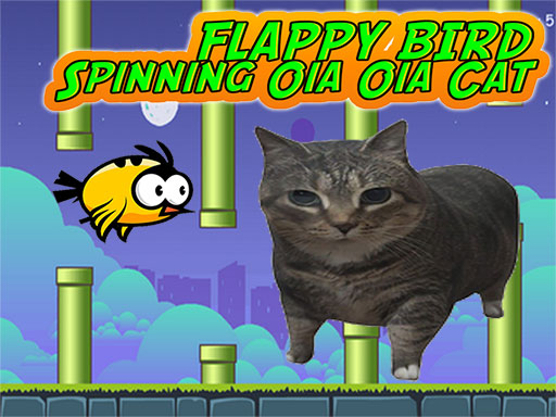 Flappy Bird Spinning oia oia Cat img