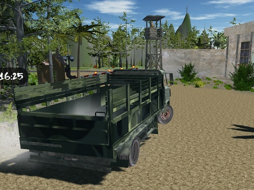 Offroad Truck Army Driving img